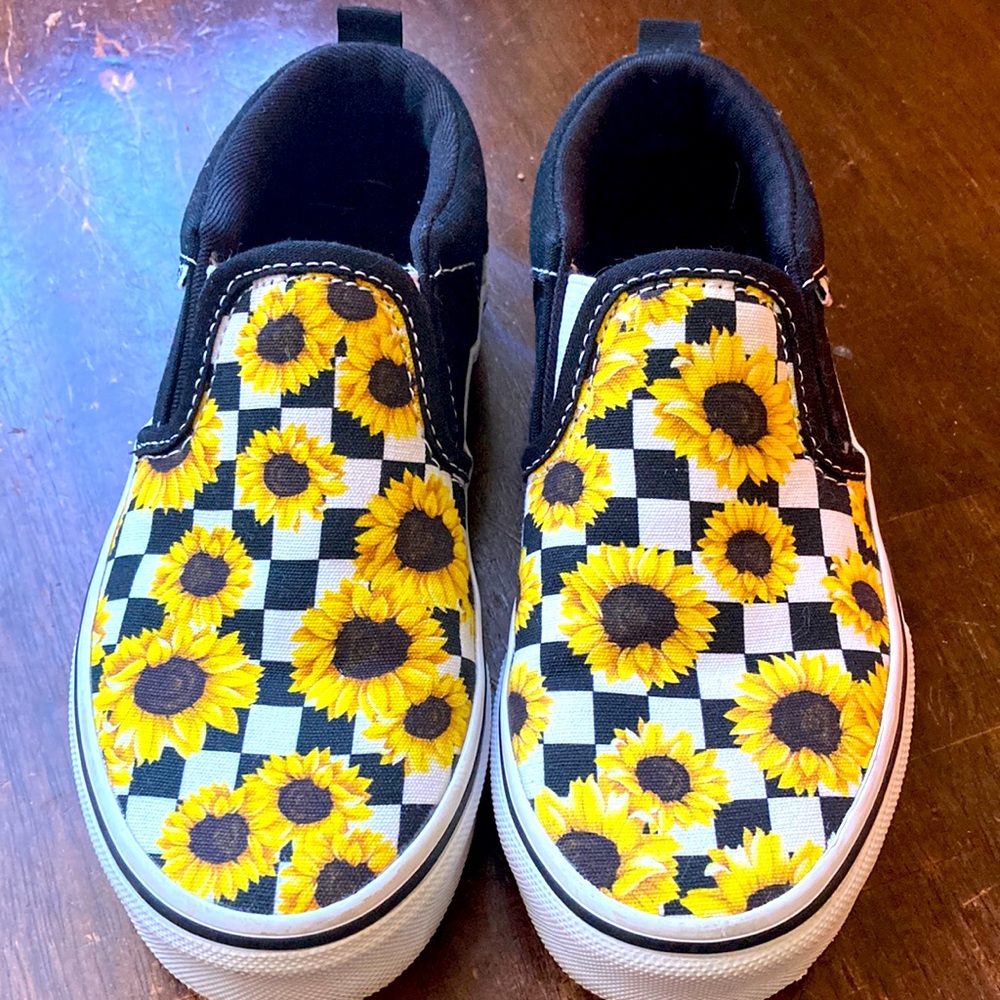 Sunflower kids Vans size 1